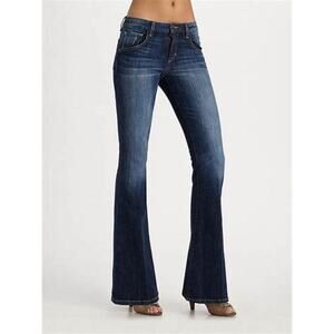 Joe's The Flare Visionaire High Waist Denim Blue Jeans Size 25